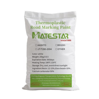 White Thermoplastic Paint